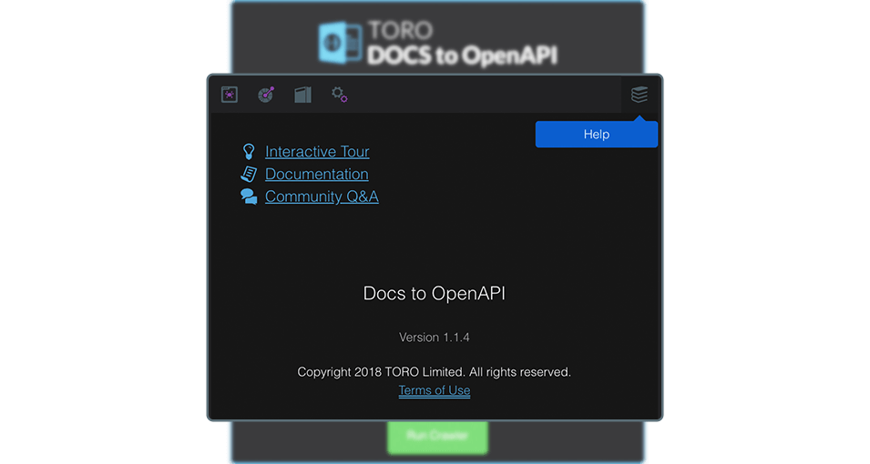 Use the Help tab of the Docs to OpenAPI extension to see useful learning resources